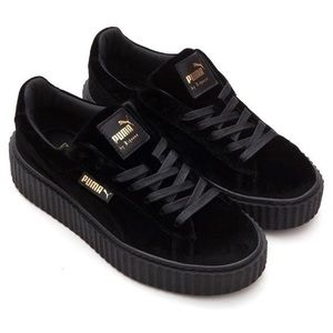 Puma x Fenty Black Velvet Creeper Sneaker size 7.5
